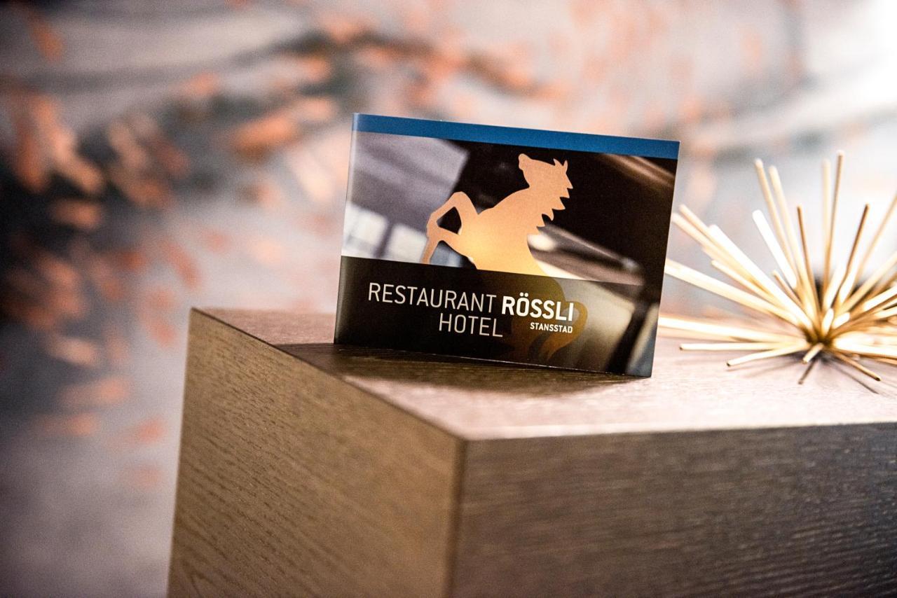 Hotel & Restaurant Roessli Штансштад Экстерьер фото